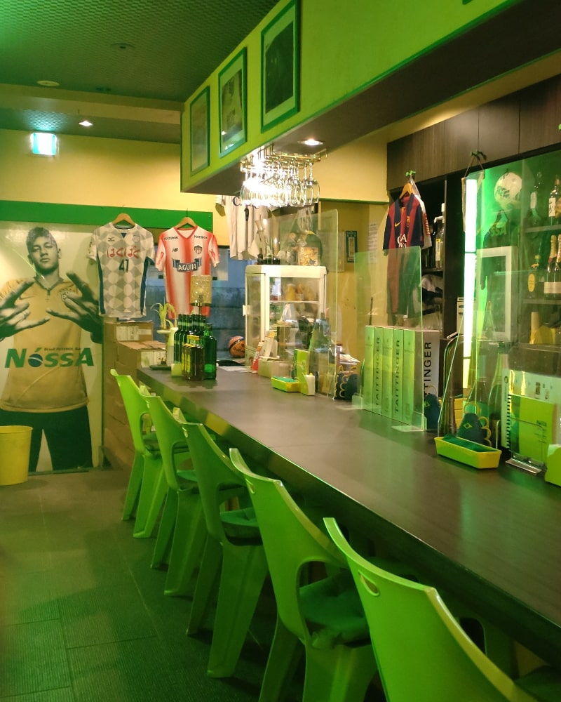 サッカー応援ができる本場ブラジル料理店「Brasil Dining NossA」